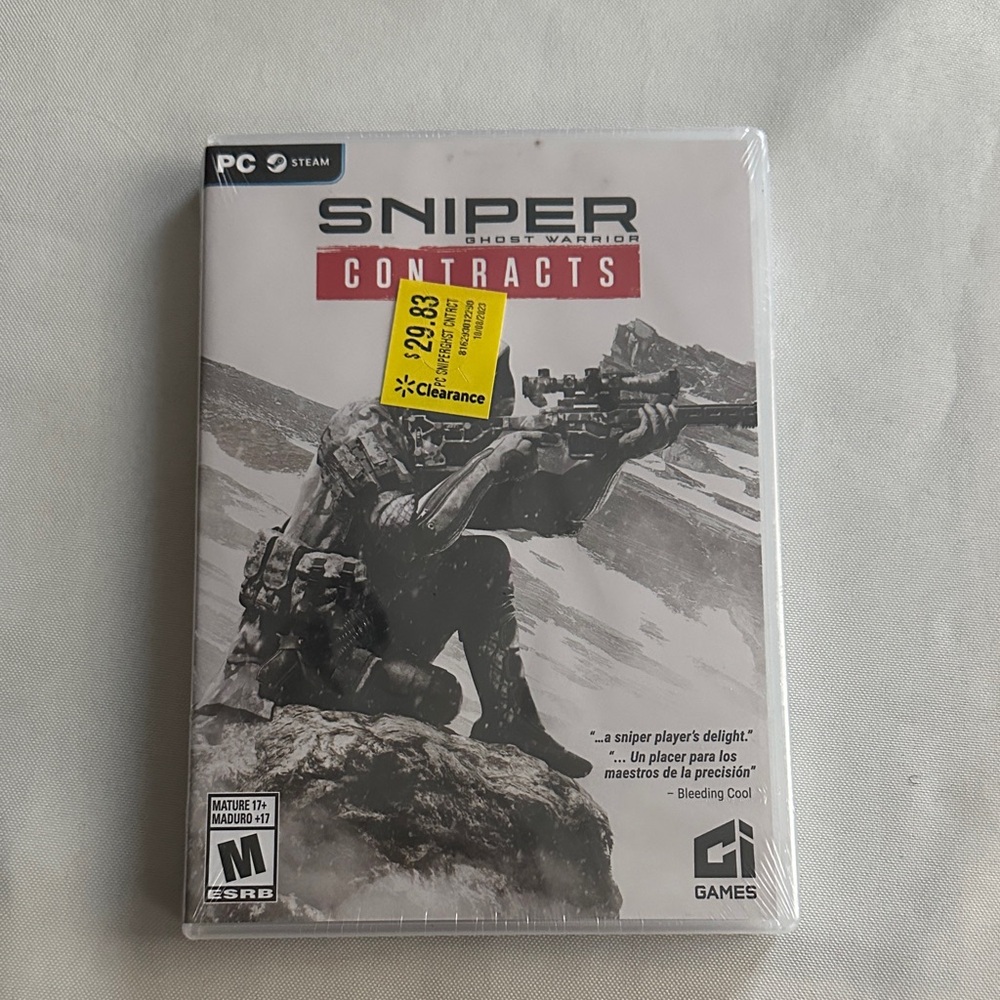 Sniper Ghost Warrior Contracts PC Game